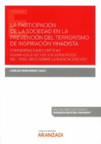 PARTICIPACIÓN DE LA SOCIEDAD EN LA PREVENCIÓN DEL TERRORISMO DE