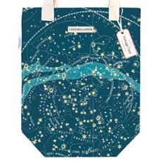 tote bag cavallini 33 x 40,5cm celestial-9781635443400