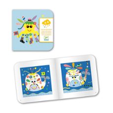djeco crear con pegatinas animales marinos-3070900089310