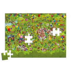 mi puzle lobo. cumpleaños (puzle de 54 piezas)-orianne lallemand-9791039539890