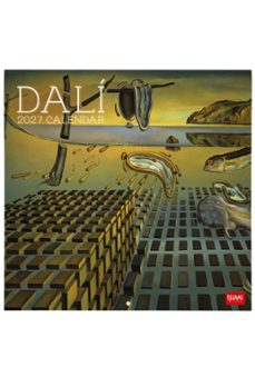 calendario 2027 pared 30x30 salvador dalí legami-8052694130220
