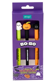 mr. wonderful set de 3 bolis borrables bo-bo - halloween-8445641068620