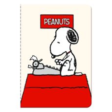 cuaderno tapa blanda mini snoopy - 3 (maquina escribir)-6971263701130