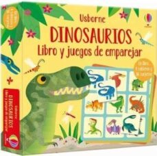 dinosaurios: libro y juegos de emparejar-kate nolan-9781474985840