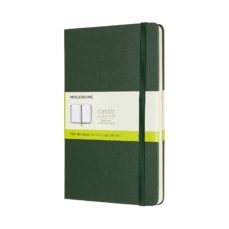 moleskine libreta clasica tapa dura verde musgo l lisa-8058647629070