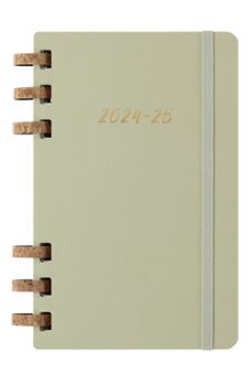 agenda 2024-2025 12 meses academica espiral large kiwi-8056999271480