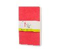 moleskine volant journal plain large geranium red/scarlet red-8051272890518 moleskine volant journal plain large geranium red/scarlet red-8051272890518