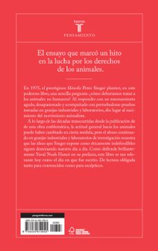 liberación animal-peter singer-9788430619900
