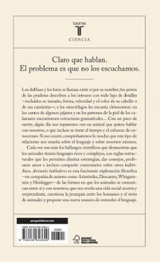 animales habladores: conversaciones privadas entre seres vivos-eva meijer-9788430623600