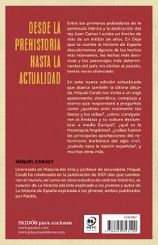 deja que te cuente la historia de españa-miquel caralt garrido-9788449343100