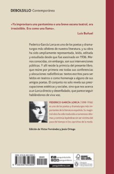 de viva voz: conferencias y alocuciones-federico garcia lorca-9788466350600
