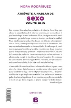 atrevete a hablar de sexo con tu hijo-nora rodriguez-9788466661300