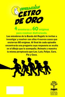 operacion cetro de oro: 4 aventuras y 60 enigmas para disfrutar a divinando-julian press-9788467013900