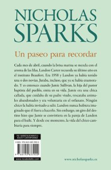 un paseo para recordar-nicholas sparks-9788492833900