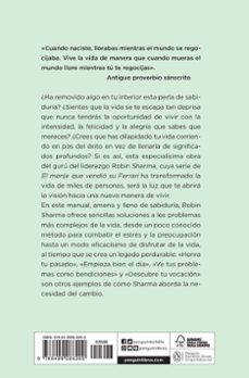 lecciones sobre la vida del monje que vendio su ferrari-robin sharma-9788499086200