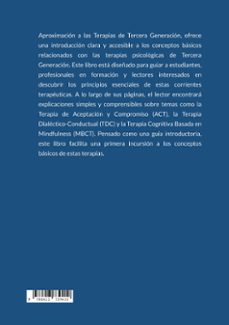 aproximación a las terapias de tercera generación-maria jose borrego osete-9788413739410