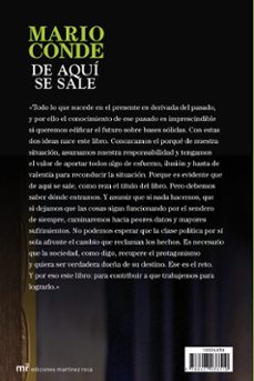 (pe) de aqui se sale-mario conde-9788427038110