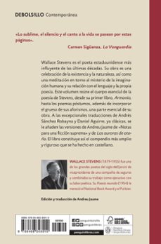 poesia reunida: edicion de andreu jaume-wallace stevens-9788466348010
