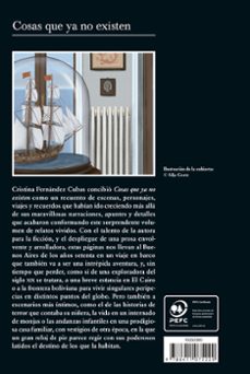 cosas que ya no existen-cristina fernandez cubas-9788411075220