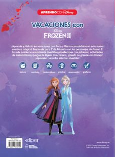 vacaciones con frozen ii (libro educativo disney con actividades)-9788417630720