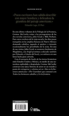 ciudades de la llanura (trilogía de la frontera 3)-cormac mccarthy-9788439743620