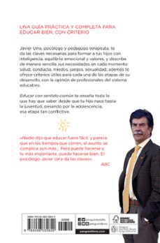 educar con sentido común-javier urra portillo-9788466332620