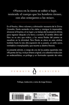 divina comedia. paraiso (edicion bilingüe)-dante alighieri-9788491055020