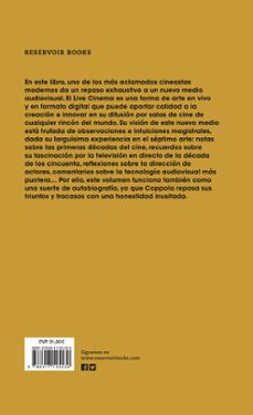 el cine en vivo y sus técnicas-francis ford coppola-9788417125530