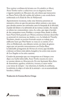 mesa para dos-amor towles-9788419456830