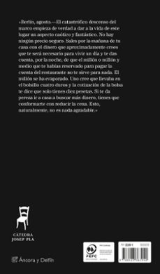 la inflacion alemana. cronicas 1923-1924-josep pla-9788423363940