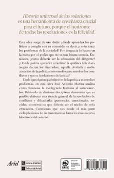 historia universal de las soluciones-jose antonio marina-9788434437340