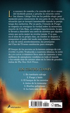 gatos guerreros los cuatro clanes iii: el bosque de los secretos-erin hunter-9788498384840