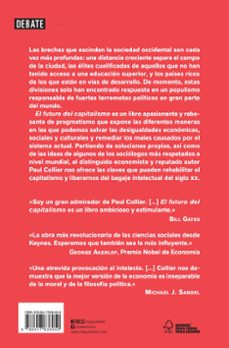 el futuro del capitalismo:como afrontar las nuevas ansiedades-paul collier-9788417636050