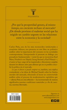 lo que el dinero sí puede comprar-carlos peña-9788430620050