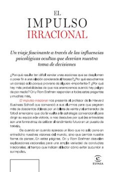 (pe) el impulso irracional-ori brafman-rom brafman-9788467031850