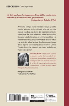 al mismo tiempo: ensayos y conferencias-susan sontag-9788483465950