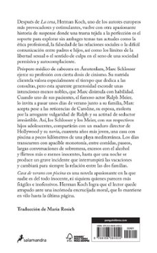 casa de verano con piscina-herman koch-9788498384550