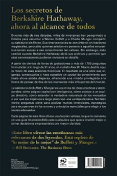 la sabiduría de buffett y munger-alex w. morris-9788423440160