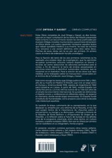obras completas: tomo vi (1941-1955)-jose ortega y gasset-9788430606160
