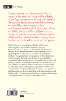 representaciones del intelectual-edward w. said-9788483067260