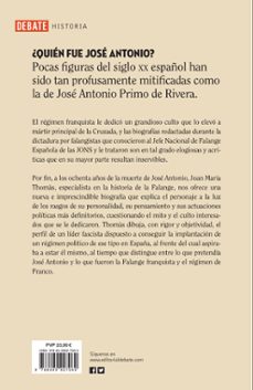 jose antonio: realidad y mito-joan maria thomas-9788499927060