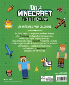 100% minecraft: pinta pixeles-9788408271970