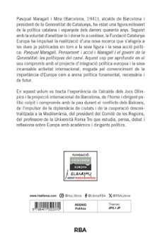 pasqual maragall i l europa poxima-9788411325370