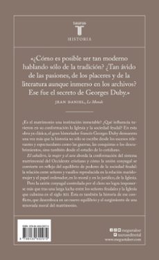 el caballero, la mujer y el cura: el matrimonio en la francia feu dal-georges duby-9788430602070