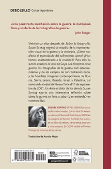 ante el dolor de los demas-susan sontag-9788499082370