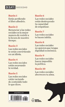 diez razones para borrar tus redes sociales de inmediato-jaron lanier-9788499929170