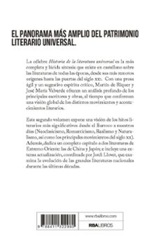 historia de la literatura universal ii. desde el barroco hasta nuestros días-martin de riquer-9788411322980