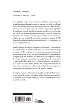 la arquitectura de la felicidad-alain de botton-9788426404480