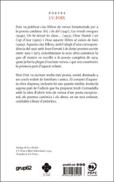 obra poetica en vers-j.v. foix-9788429782080
