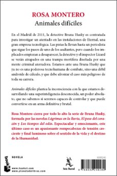 animales difíciles-rosa montero-9788432249280